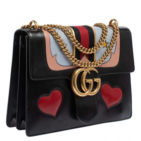 gucci marmont heart bag|authentic gucci marmont bag.